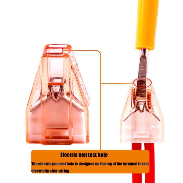 10 PCS 602A Wire Quick Connector Terminal Block Plug-In Parallel Splitter Crimp Cap Copper Insulated Connector