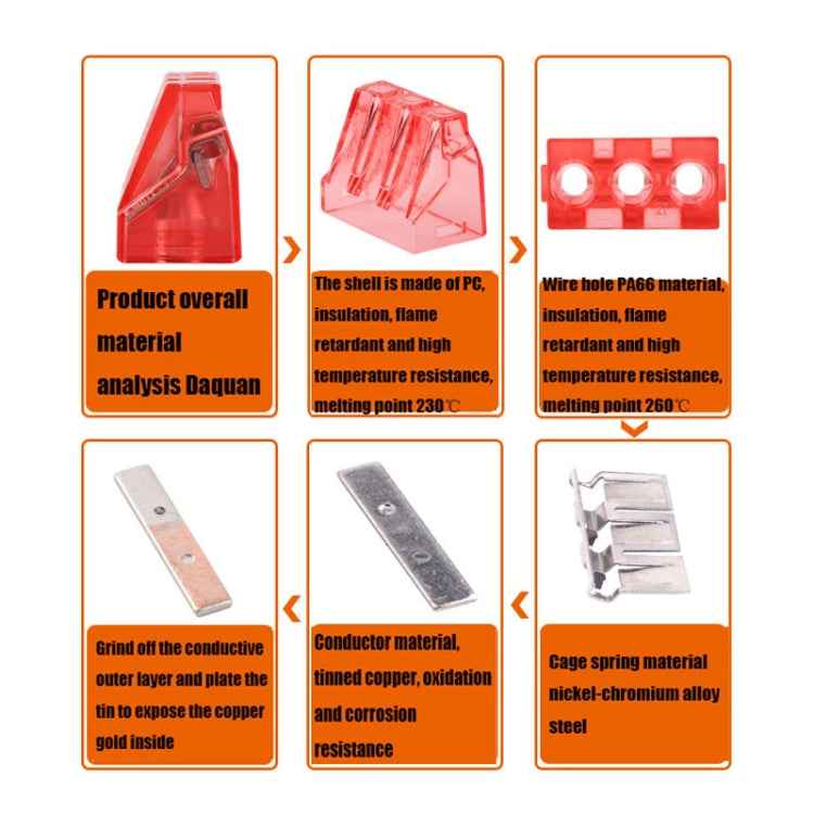 10 PCS VSELE VSE-103DTerminal Block PCT Wire Connector