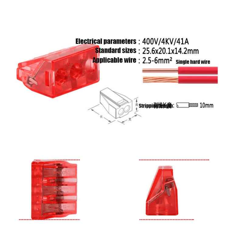 10 PCS VSELE VSE-103DTerminal Block PCT Wire Connector