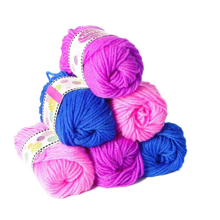 DIY Girl Knitting Scarf Hat Woolen Thread, Random Color Deilvery, Knitting Wool