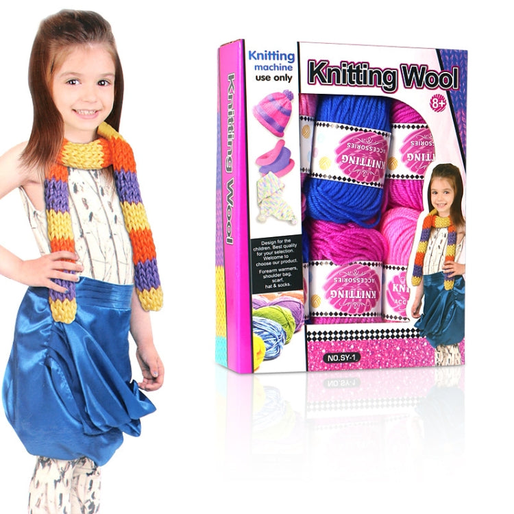 DIY Girl Knitting Scarf Hat Woolen Thread, Random Color Deilvery, Knitting Wool