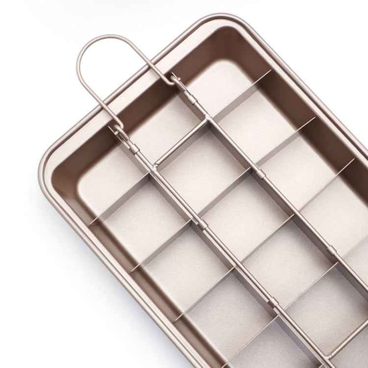 Brownie Pan Cake Mold Square Bread Baking Thick Solid Bottom Non-Stick Baking Pan