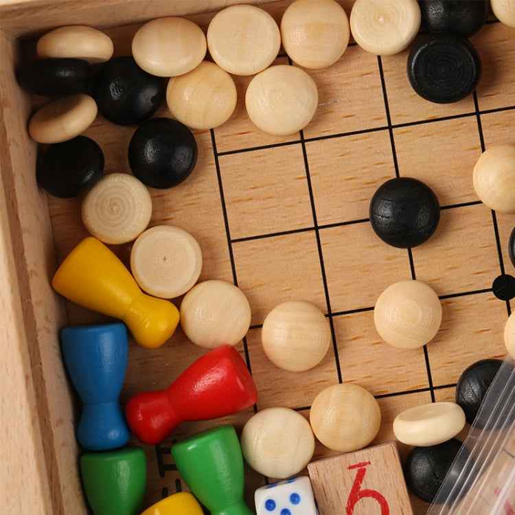 5 In 1 Multifunctional Sudoku Flying Gomoku Board Game Early Education Puzzle Game Board