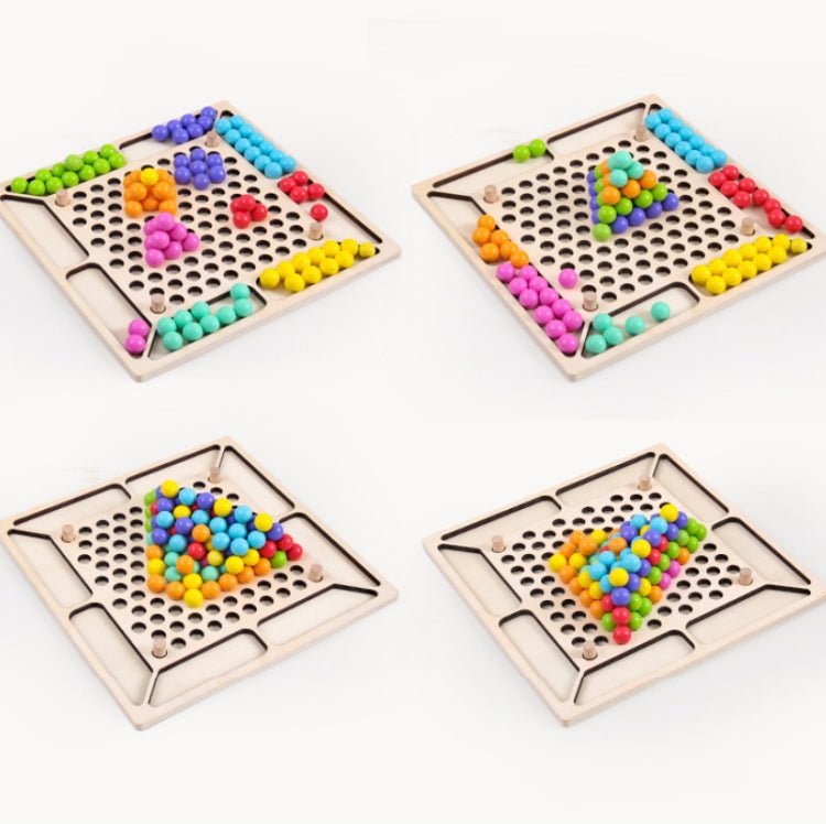 Chopsticks Clip Beads Educational Toys Hand-Eye Coordination Concentration Training Toys Random Color Delivery, Chopsticks Clip Beads