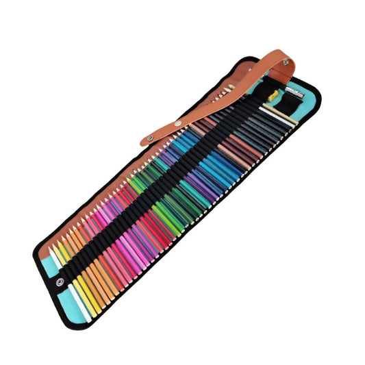 Ensemble de 50 crayons de couleur hexagonaux à l'huile pour dessin artistique