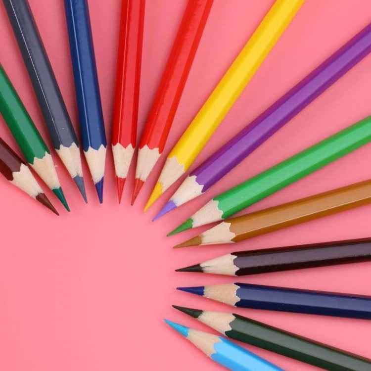 72 Color Hexagon Oily Colored Pencil Handbag Set