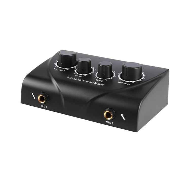 Karaoke Sound Mixer Professional Audio System Portable Mini Digital Audio Sound Karaoke Machine Echo Mixer System