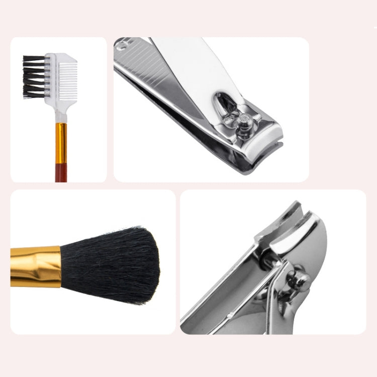 18 in 1 Nail Scissors Set Manicure Pliers Nail Tools