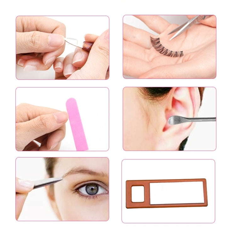 18 in 1 Nail Scissors Set Manicure Pliers Nail Tools