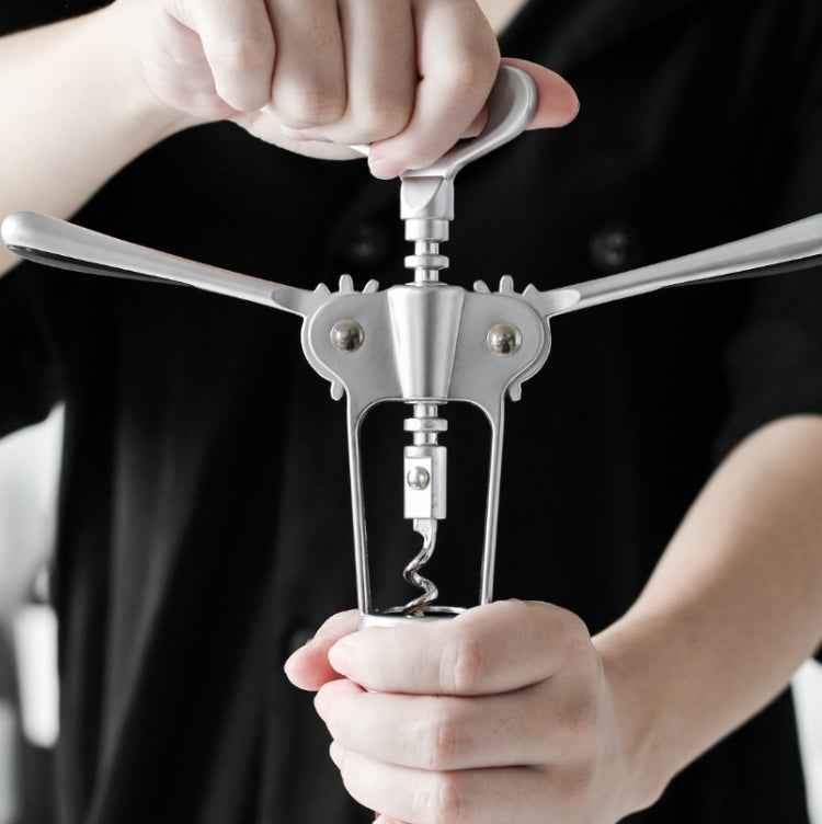 Kitchen Multifunctional Manual Wine Zinc Alloy Bottle Opener