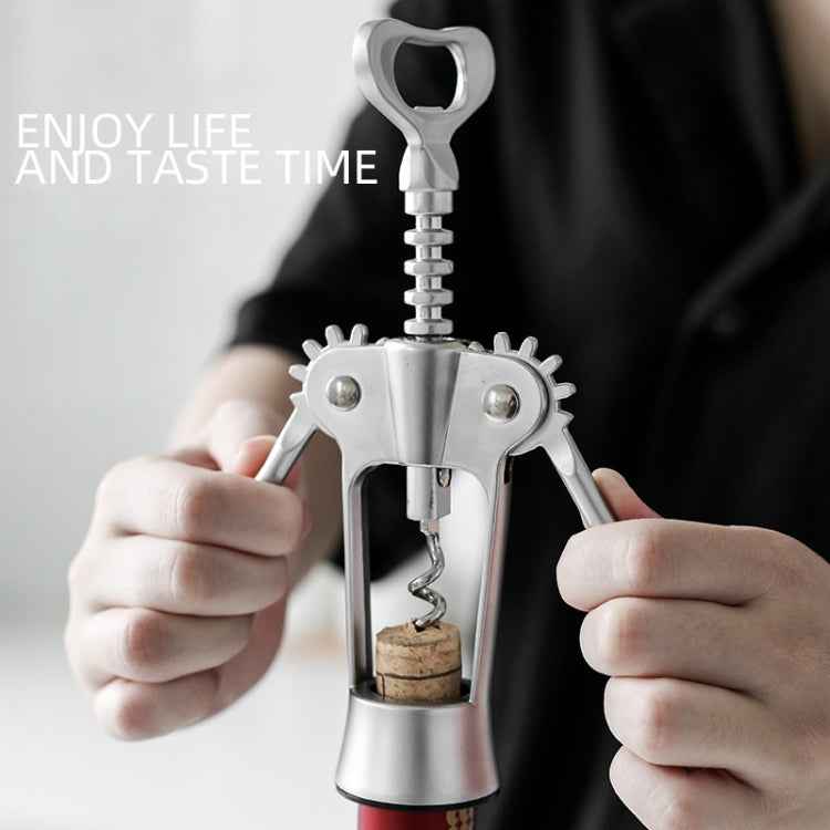 Kitchen Multifunctional Manual Wine Zinc Alloy Bottle Opener