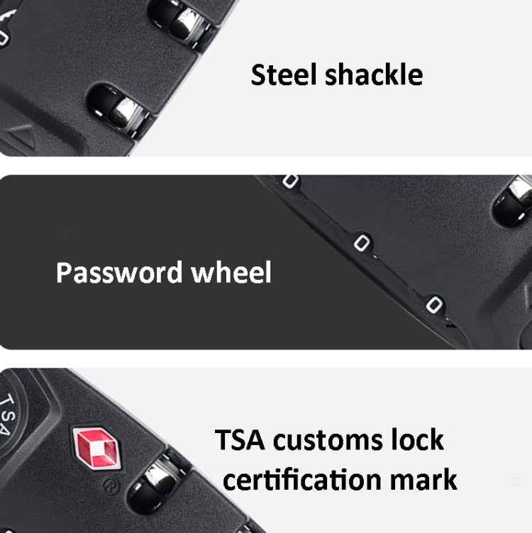 TSA007 Customs Lock Luggage Code Lock