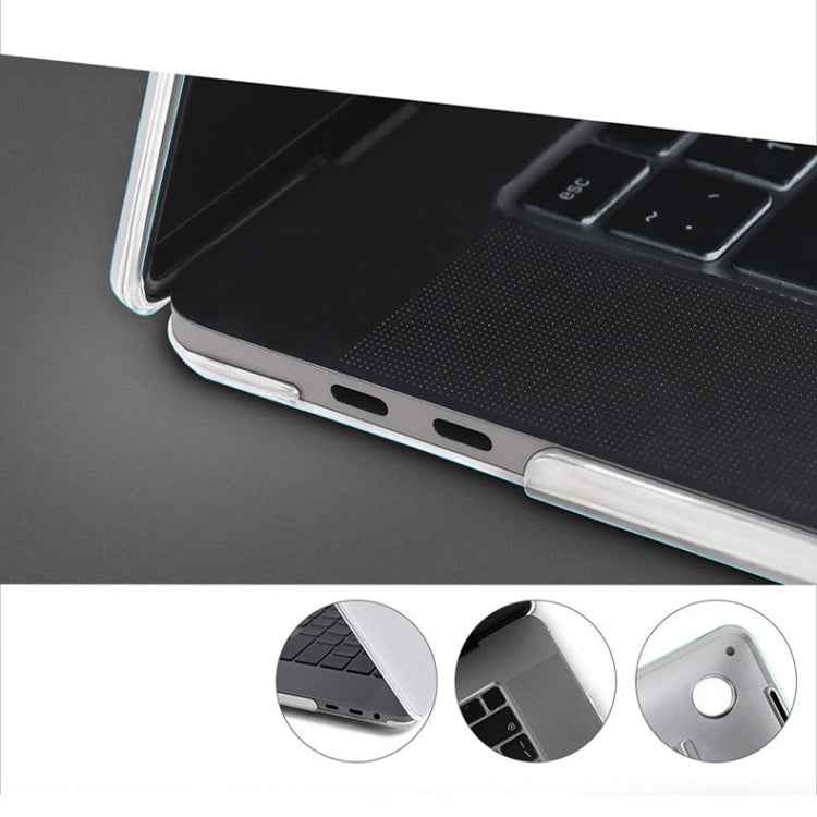 PC Crystal Transparent Laptop Protective Case