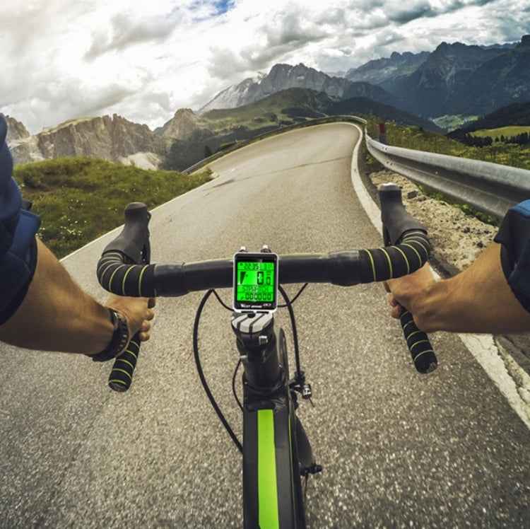 WEST BIKING Mountain Bike Wireless Code Meter Large-Screen Multifunctional Waterproof Speedometer