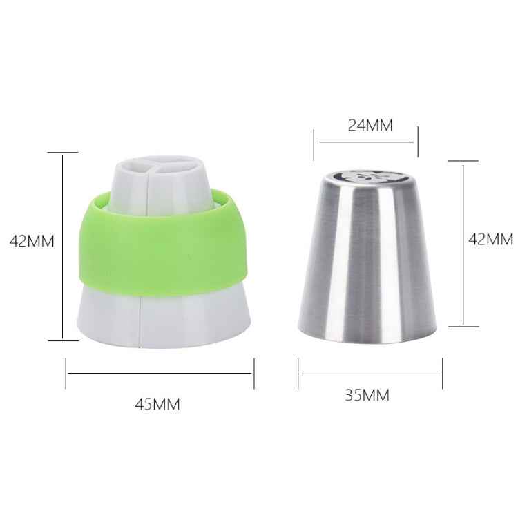 27 in 1 Decorating Mouth Set Seamless Cream Squeezing Mouth