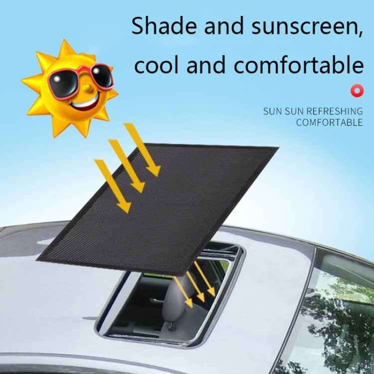 N913 Nylon Mesh Screens For Insect-Proof Dust-Proof Ventilated And Breathable Car Sunroof Magnetic Sun Shade