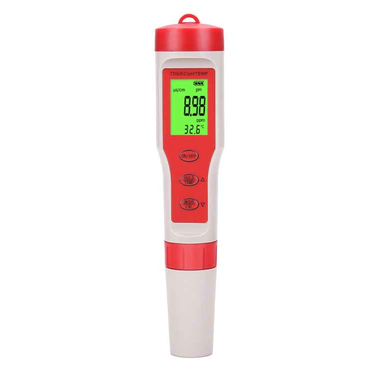 4-in-1 Portable PH/TDS/EC/TEMP Test Pen Multi-Function Water Quality Tester