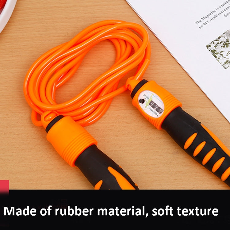 Large Handle Counting Skipping Rope Student Training Competition Skipping Rope, Length: 3m, Large Handle Counting Skipping Rope