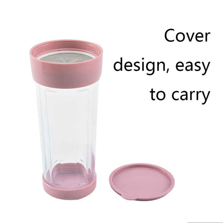 Rotating Stainless Steel Tall Cup Body Flour Sieve Sugar Bowl