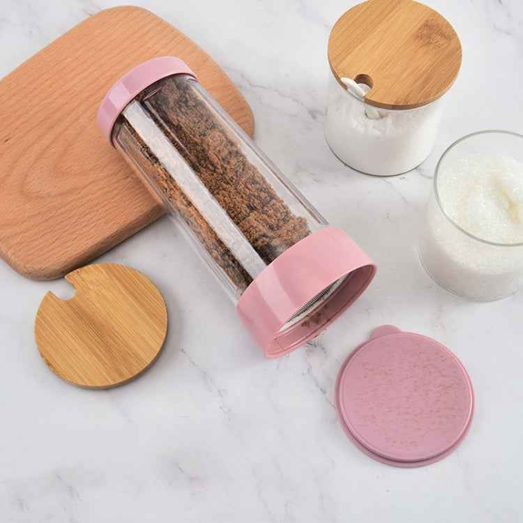 Rotating Stainless Steel Tall Cup Body Flour Sieve Sugar Bowl