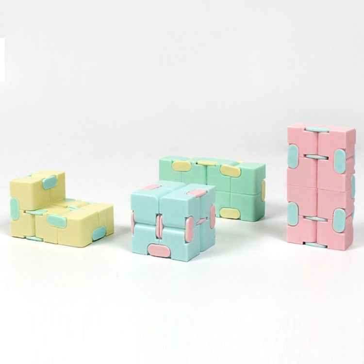 Carbon Fiber Membrane Magic Cube Children Educational Toy, 4 PCS Second-Order Rubiks Cube