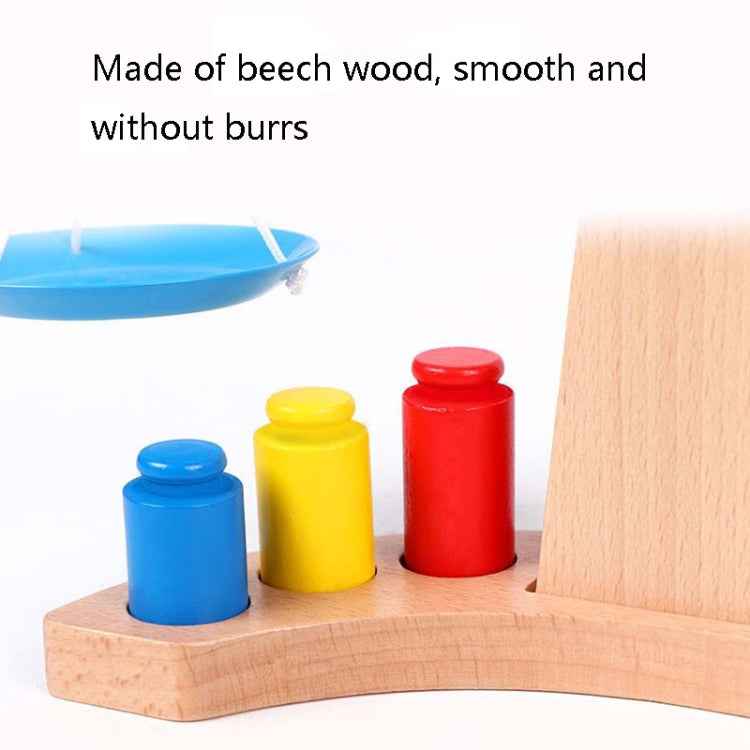 Children Educational Balance Scale Toy Wooden Science And Education Toys