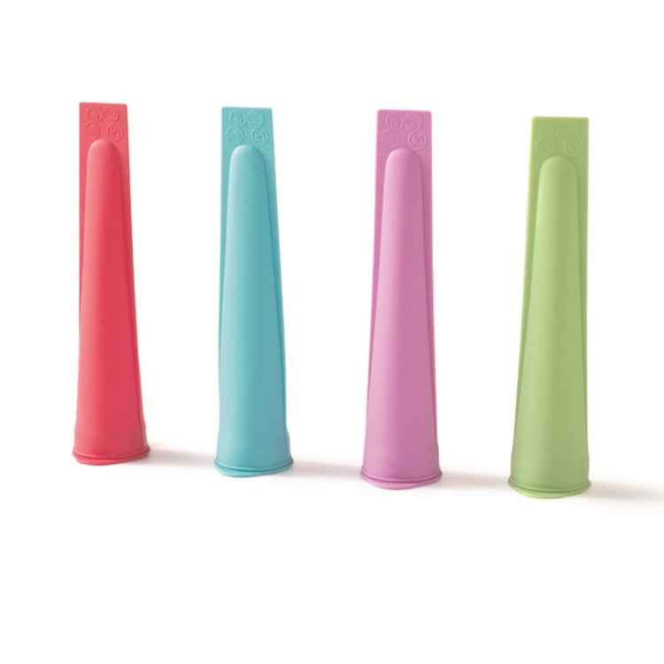 Home-Made Ice Cream Silicone Mold Children Ice Cream Mold Set Random Colour Delivery