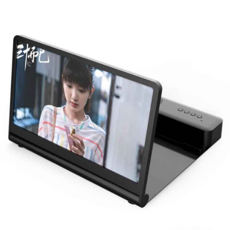 3D High-Definition Mobile Phone Screen Amplifier With Bluetooth Speaker Desktop Stand