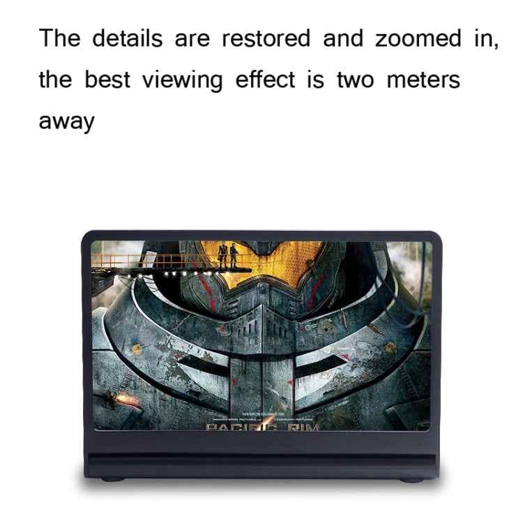 3D High-Definition Mobile Phone Screen Amplifier With Bluetooth Speaker Desktop Stand