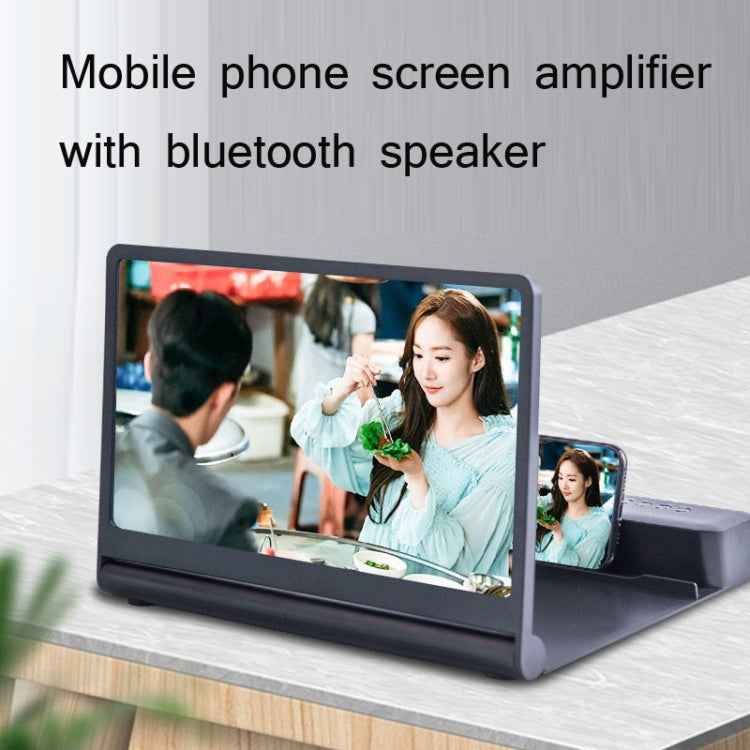 3D High-Definition Mobile Phone Screen Amplifier With Bluetooth Speaker Desktop Stand