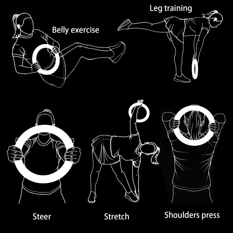 Fitness Sports Silicone Iron Ring, Diameter: 32cm, Silicone Iron Ring