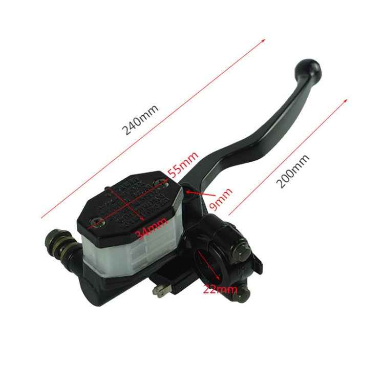 Motorcycle Accessories Disc Brake Pump Assembly Hydraulic Brake Pump Front Brake Pump Assembly For Suzuki GN125, For Suzuki GN125