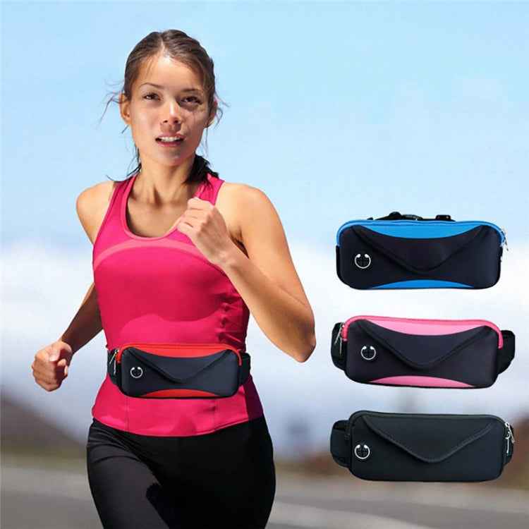 Sports Running Mobile Phone Waterproof Waist Bag, Under 7 inches, iPhone Universal