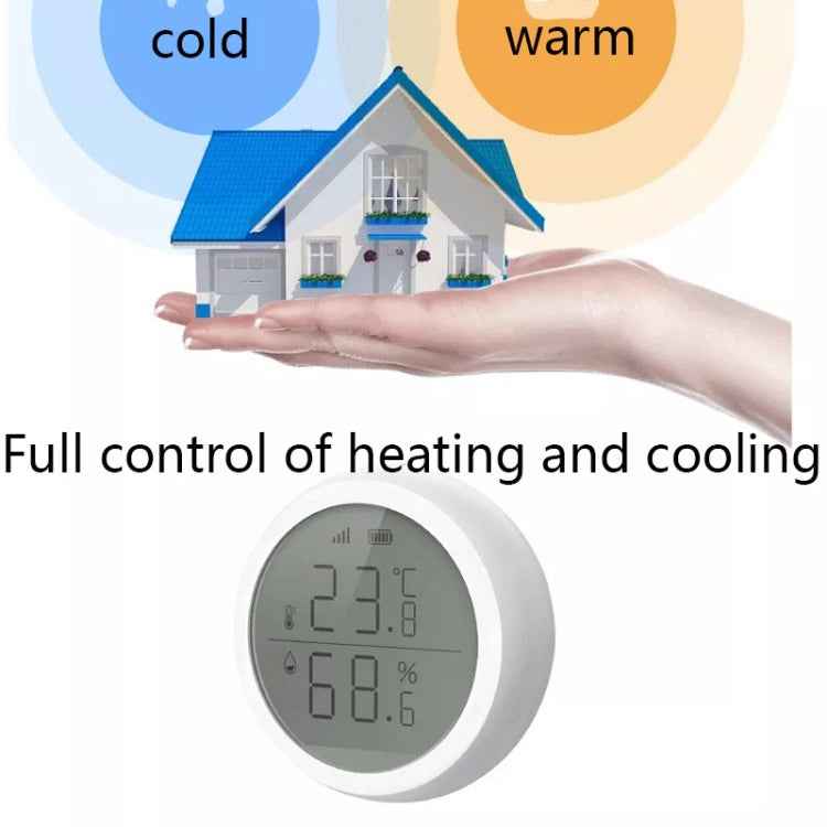 LQ-698 Tuya Smart Home Wireless Temperature And Humidity Detector Sensor