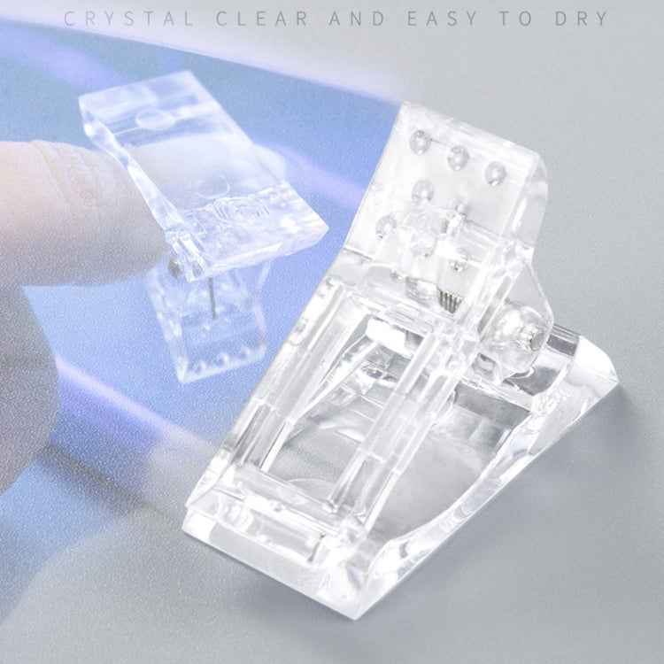15 PCS Nail Crystal Mold Fixed Clip Crystal Glue Crystal Glue Shaping Clip