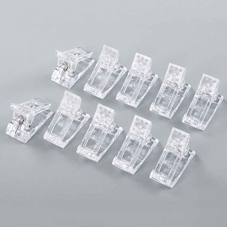 15 PCS Nail Crystal Mold Fixed Clip Crystal Glue Crystal Glue Shaping Clip