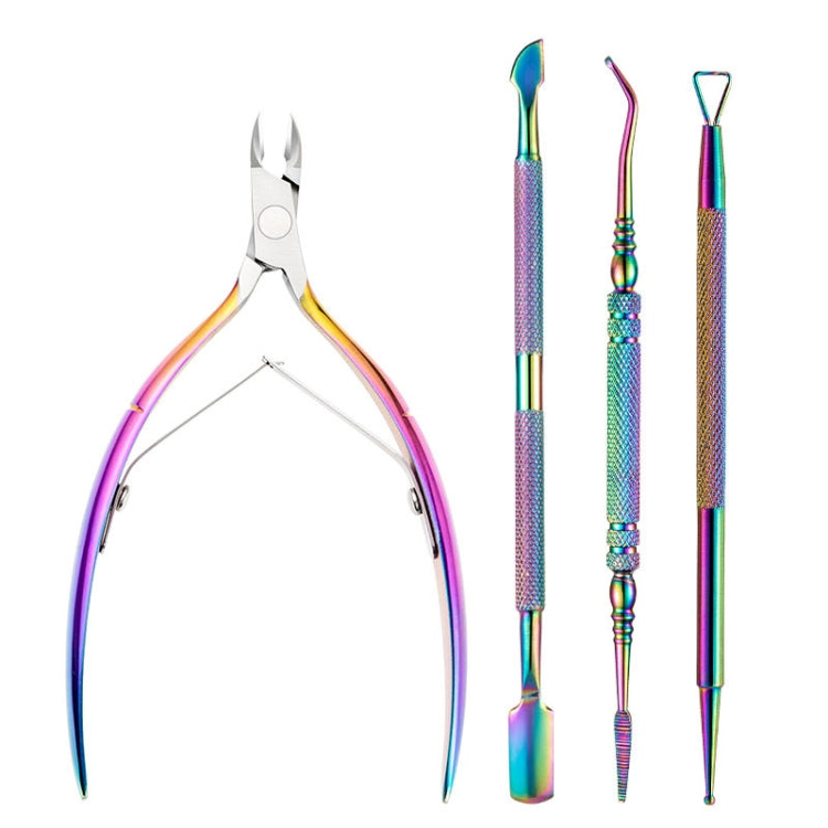 FABIYAN Stainless Steel Dead Skin Shear Steel Push Nail Art Tool Set, Specification: Set 3, Set 1, Set 2, Set 3, 3 Sets-Set 4, Set 5, Set 6, Set 7, Set 8, Set 9, Set 11, Set 12, Set 13, Set 14, Set 15, Set 16