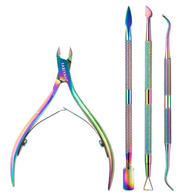FABIYAN Stainless Steel Dead Skin Shear Steel Push Nail Art Tool Set, Specification: Set 3, Set 1, Set 2, Set 3, 3 Sets-Set 4, Set 5, Set 6, Set 7, Set 8, Set 9, Set 11, Set 12, Set 13, Set 14, Set 15, Set 16