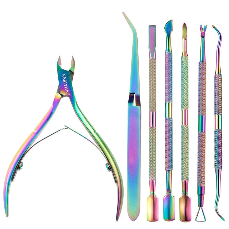 FABIYAN Stainless Steel Dead Skin Shear Steel Push Nail Art Tool Set, Specification: Set 3, Set 1, Set 2, Set 3, 3 Sets-Set 4, Set 5, Set 6, Set 7, Set 8, Set 9, Set 11, Set 12, Set 13, Set 14, Set 15, Set 16