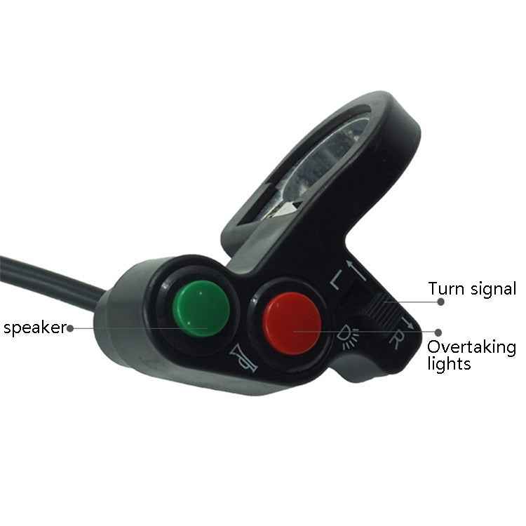 Motorcycle Modified Accessories Multi-Function Speaker Shifting Turning Light Switch