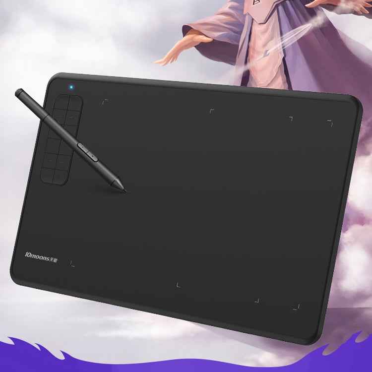 10Moons G12 Digital Board Can Be Connected To Mobile Phone Hand Drawn Board Computer Painting Board Network Class Input Panel