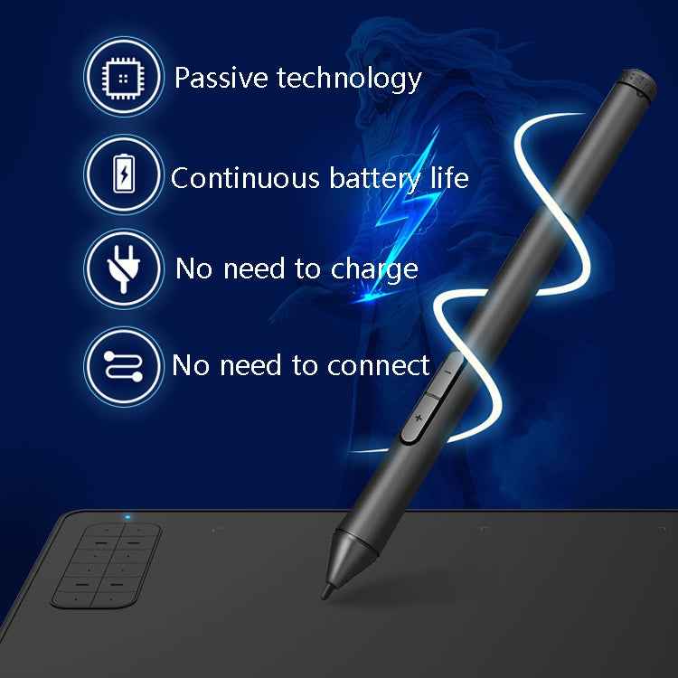 10Moons G12 Digital Board Can Be Connected To Mobile Phone Hand Drawn Board Computer Painting Board Network Class Input Panel