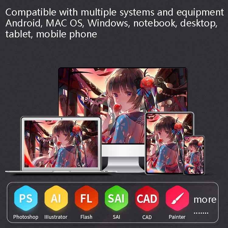 10Moons G12 Digital Board Can Be Connected To Mobile Phone Hand Drawn Board Computer Painting Board Network Class Input Panel