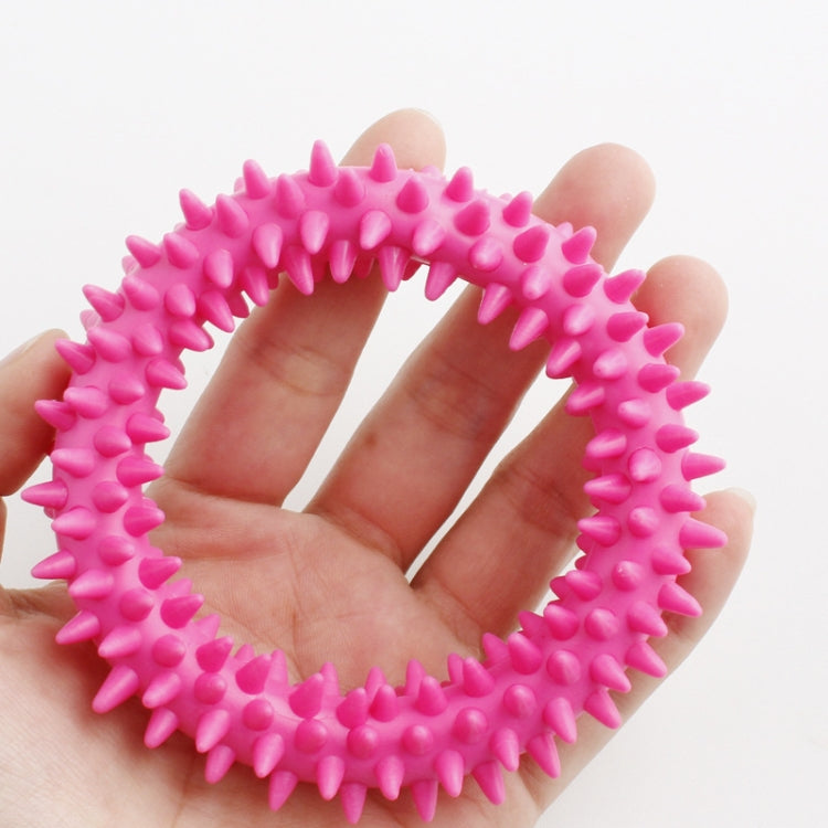 10 PCS Spiked Sensory Decompression Ring Toy Decompression Chain, Random Colour Delivery, Spiked Sensory Decompression