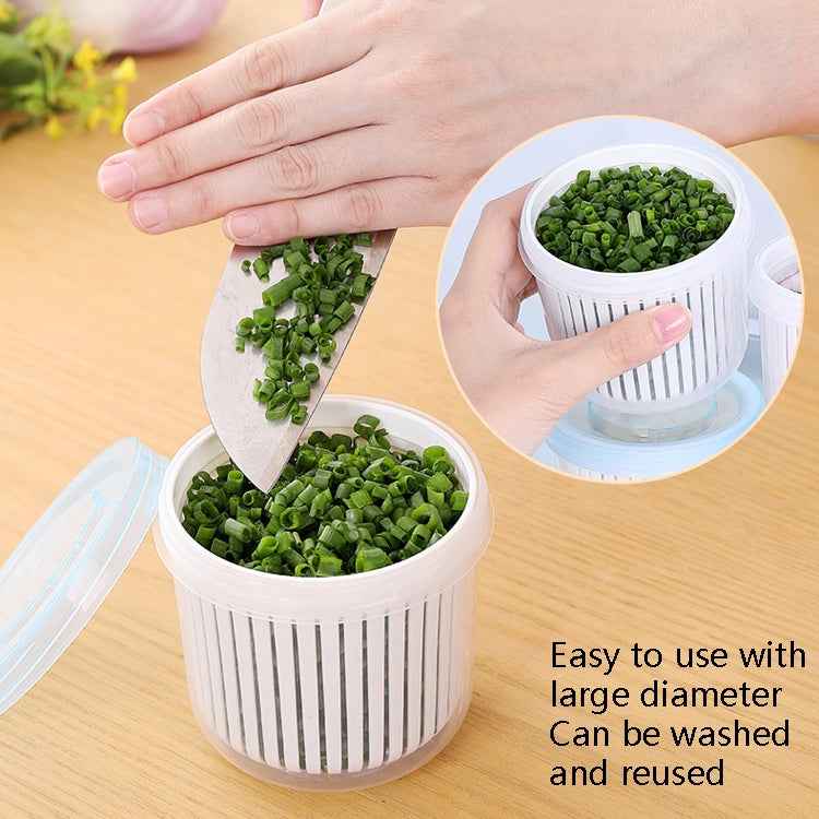 Onion Ginger Garlic Drainage Storage Box Kitchen Vegetable Plastic Storage Box Refrigerator Seal Storage Box