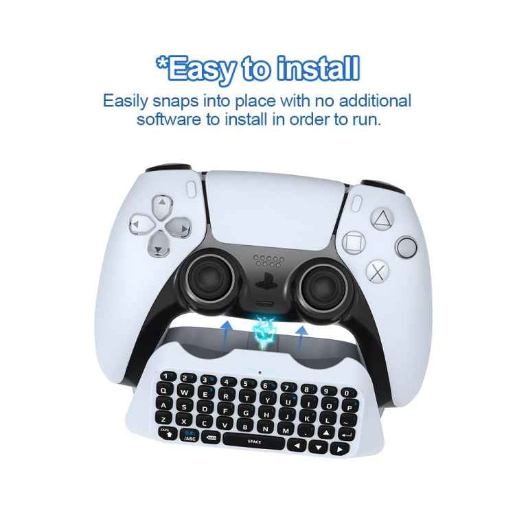 JYS-P5121 Bluetooth Wireless Handle Keyboard Can Chat Voice External Keyboard Suitable For PS5