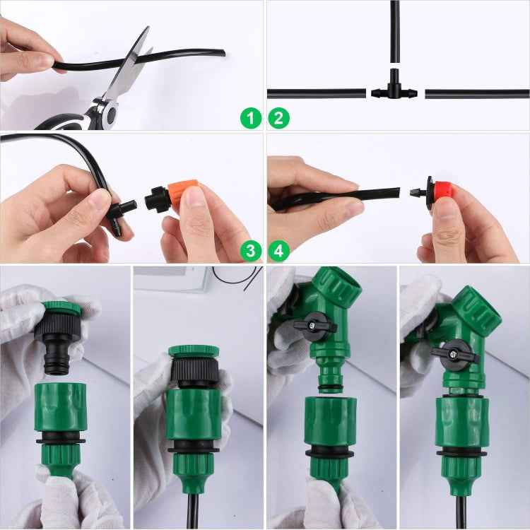 149 In 1 30m Adjustable Dripper DIY Automatic Watering Device Drip Irrigation Kit