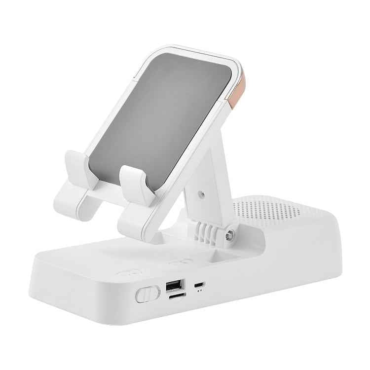 Multifunctional Desktop Stand For Mobile Phone And Tablet With Bluetooth Speaker