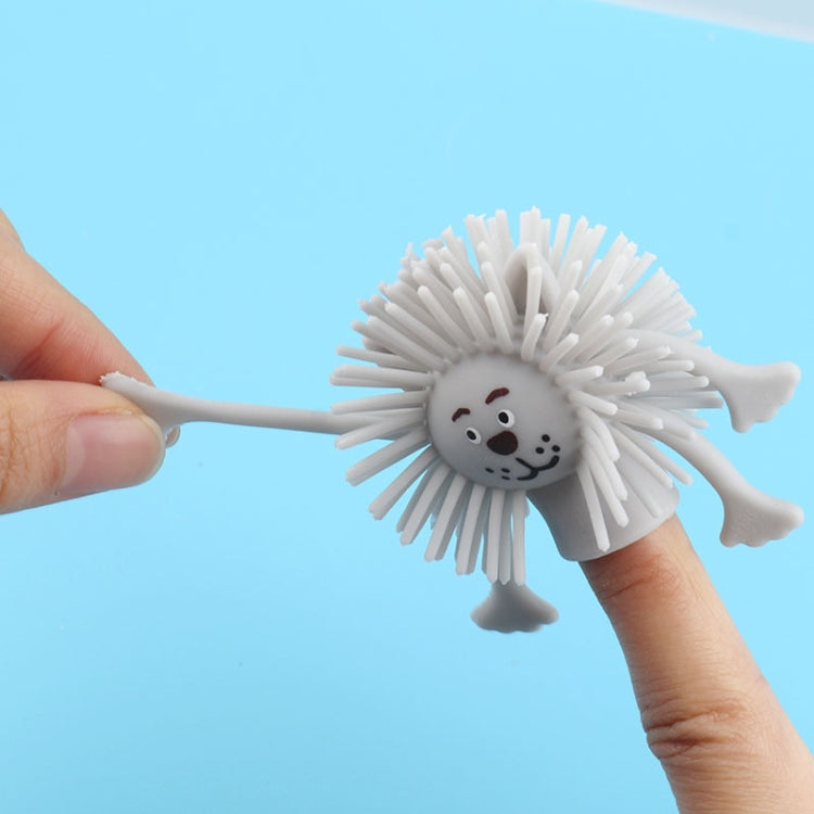 20 PCS TPR Small Animal Finger Doll Soft Rubber Kindergarten Hand Puppet Toys, Random Color and Style Delivery, 20 PCS Animal