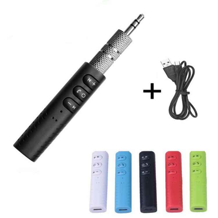 3 PCS Bluetooth Receiver 3.5MM Wireless Car Adapter Car MP3 Aux Audio,Random Color Delivery